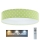LED Dimbar taklampa SMART GALAXY KIDS LED/24W/230V 3000-6500K Prickar grön/vit + fjärrkontroll