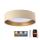 LED Dimbar taklampa SMART GALAXY LED/24W/230V diameter 45 cm 2700-6500K Wi-Fi Tuya beige/gyllene + fjärrkontroll