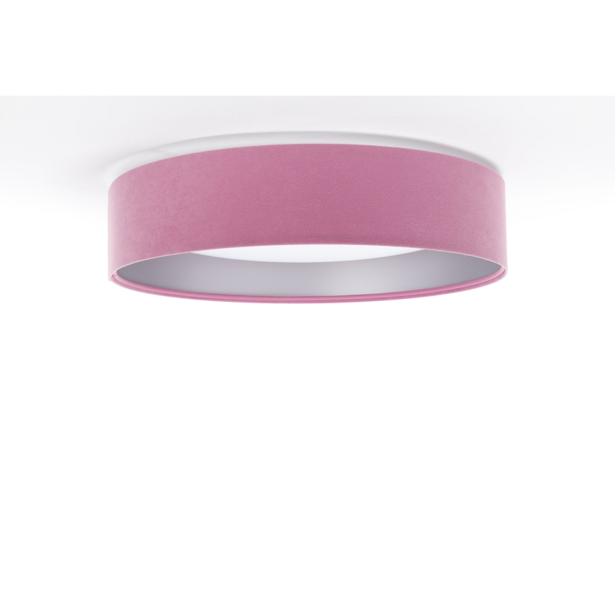 LED Dimbar taklampa SMART GALAXY LED/24W/230V rosa/silver 3000-6500K + fjärrkontroll