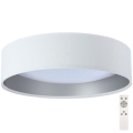 LED Dimbar taklampa SMART GALAXY LED/24W/230V vit/silver 3000-6500K + fjärrkontroll