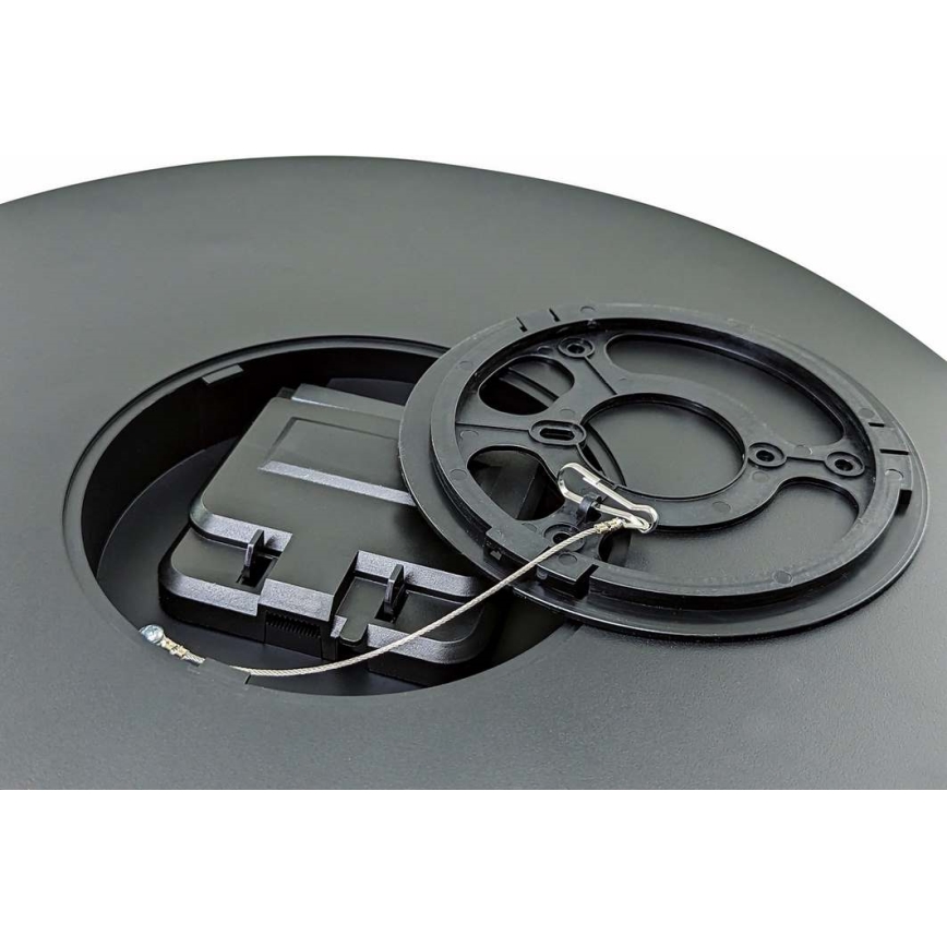 LED ljusreglerad taklampa till badrum VARIO LUMO LED/13/18W/230V 3000/4000/5700K diameter 36 cm IP44 svart