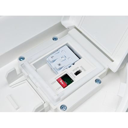 LED ljusreglerad taklampa till badrum VARIO LUMO LED/13/18W/230V 3000/4000/5700K diameter 36 cm IP44 vit