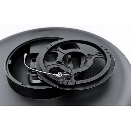 LED ljusreglerad taklampa till badrum VARIO NOVA LED/22/32W/230V 3000/4000/5700K diameter 41 cm IP44 svart