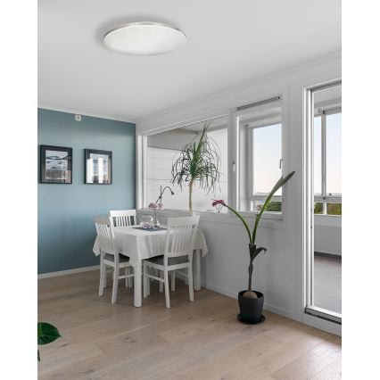 LED Dimbar taklampa VENTA LED/36W/230V 2700-6500K diameter 48 cm + fjärrkontroll