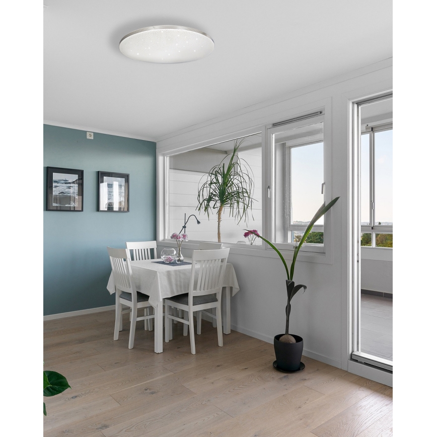 LED Dimbar taklampa VENTA LED/36W/230V 2700-6500K diameter 48 cm + fjärrkontroll