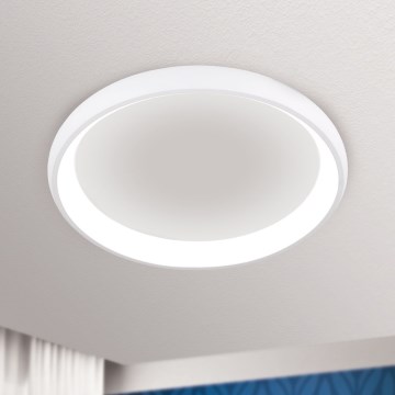 LED Dimbar taklampa VENUS LED/50W/230V diameter 61 cm vit