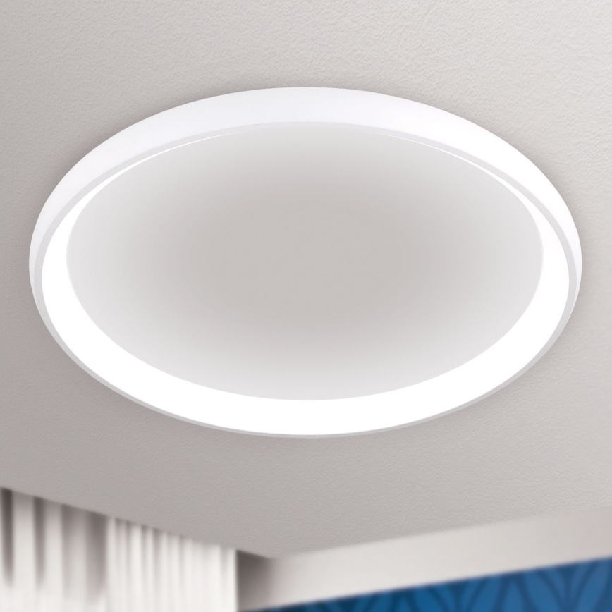 LED Dimbar taklampa VENUS LED/85W/230V diameter 81 cm vit