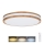 LED Dimbar taklampa WOODY LED/60W/230V 3000-6500K ek diameter 50 cm + fjärrkontroll