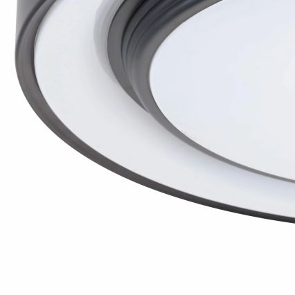 LED ljusreglerad taklampa till badrum ZYGMUNT LED/72W/230V diameter 48,5 cm 3000-6000K IP44 + fjärrkontroll