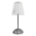 LED Dimbar touch uppladdningsbar bordslampa ELBA LED/1,6W/800 mAh matt krom/genomskinlig