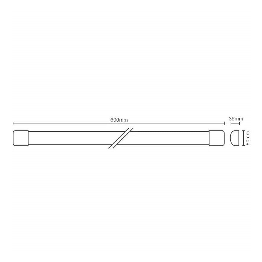LED Dimbar underskåpsbelysning för kök med sensor LED/20W/230V 4000K IP40