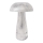 LED Dimbar uppladdningsbar touch bordslampa LED/1W/5V 3000-6000K 1800 mAh genomskinlig