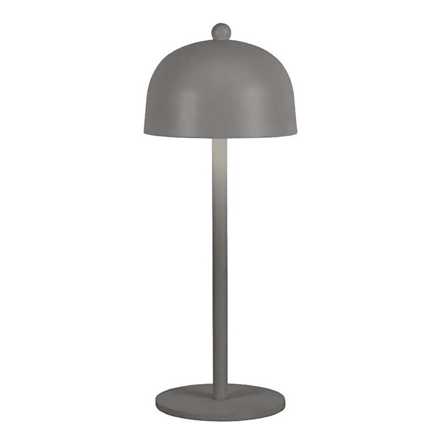 LED Dimbar uppladdningsbar touch bordslampa LED/1W/5V 3000-6000K 1800 mAh grå