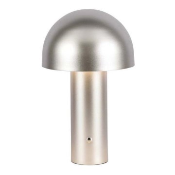 LED Dimbar uppladdningsbar touch bordslampa LED/1W/5V 3000-6000K 1800 mAh guld