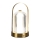 LED Dimbar uppladdningsbar touch bordslampa LED/1W/5V 3000-6000K 1800 mAh guld