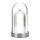 LED Dimbar uppladdningsbar touch bordslampa LED/1W/5V 3000-6000K 1800 mAh matt krom