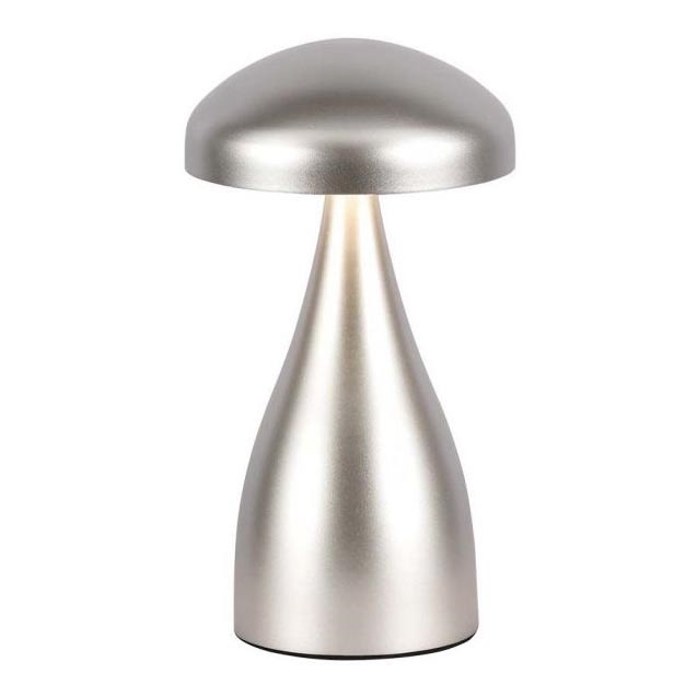 LED Dimbar uppladdningsbar touch bordslampa LED/1W/5V 3000-6000K 1800 mAh silver