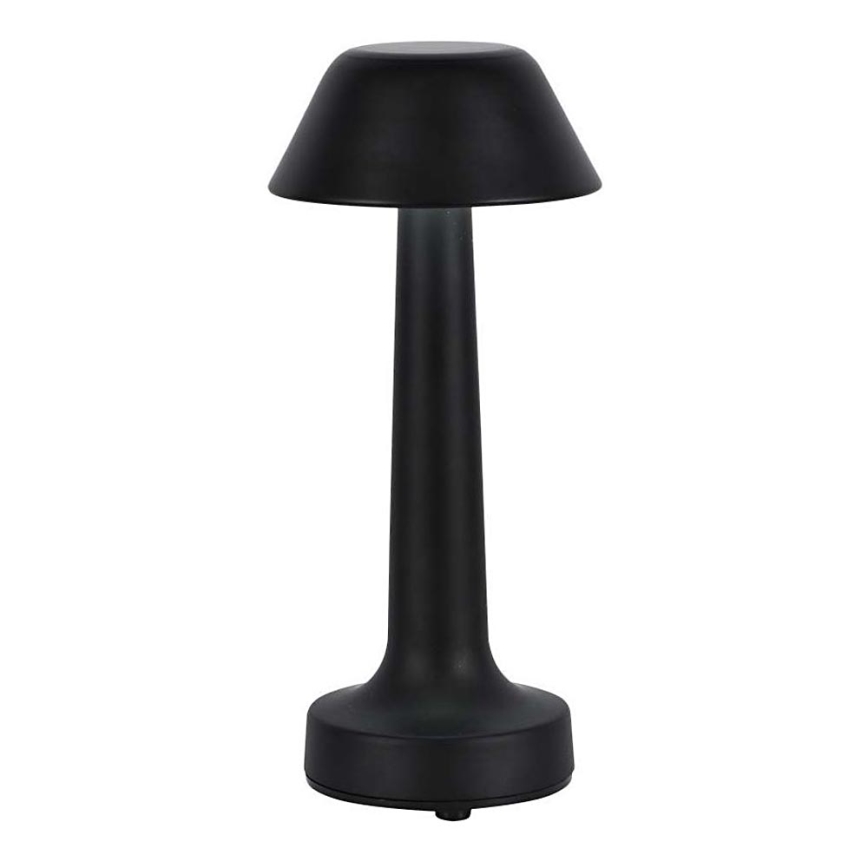 LED Dimbar uppladdningsbar touch bordslampa LED/1W/5V 3000-6000K 1800 mAh svart