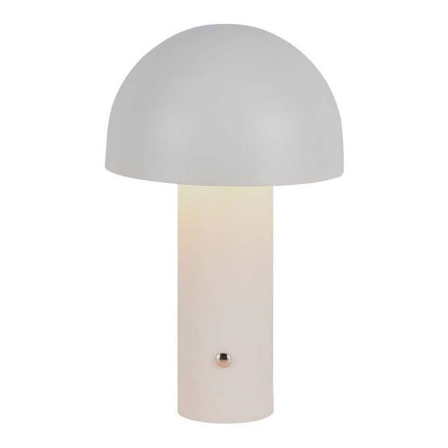 LED Dimbar uppladdningsbar touch bordslampa LED/1W/5V 3000-6000K 1800 mAh vit