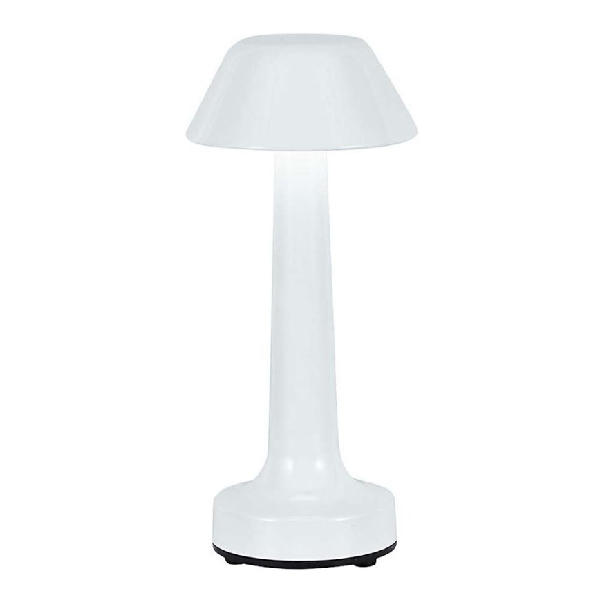 LED Dimbar uppladdningsbar touch bordslampa LED/1W/5V 3000-6000K 1800 mAh vit