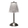 LED Dimbar uppladdningsbar touch bordslampa LED/2,4W/5V 3000-6000K 1800 mAh skinande krom