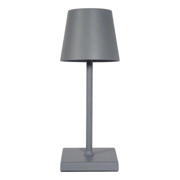 LED Dimbar uppladdningsbar touch bordslampa LED/3,5W/5V 5200mAh grå