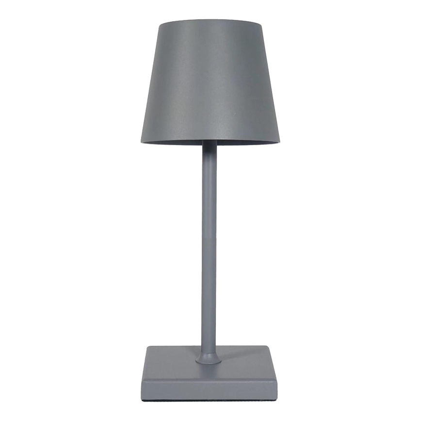 LED Dimbar uppladdningsbar touch bordslampa LED/3,5W/5V 5200mAh grå