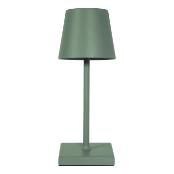 LED Dimbar uppladdningsbar touch bordslampa LED/3,5W/5V 5200mAh grön