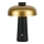 LED Dimbar uppladdningsbar touch bordslampa LED/3W/5V 3000-6000K 1800 mAh svart/guld
