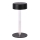 LED Dimbar uppladdningsbar touch bordslampa LED/3W/5V 3000-6000K 2400 mAh svart