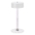 LED Dimbar uppladdningsbar touch bordslampa LED/3W/5V 3000-6000K 2400 mAh vit