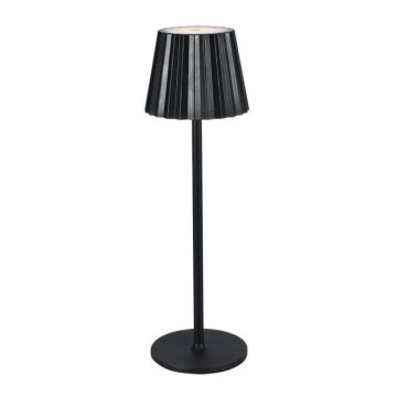LED Dimbar uppladdningsbar touch bordslampa LED/4W/5V 3000-6000K 1800 mAh svart
