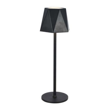 LED Dimbar uppladdningsbar touch bordslampa LED/4W/5V 3000-6000K 1800 mAh svart