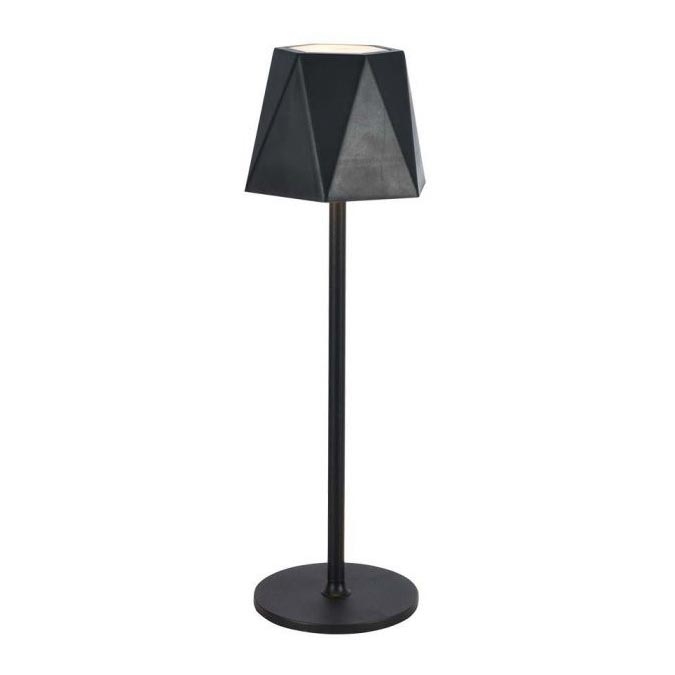 LED Dimbar uppladdningsbar touch bordslampa LED/4W/5V 3000-6000K 1800 mAh svart