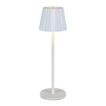LED Dimbar uppladdningsbar touch bordslampa LED/4W/5V 3000-6000K 1800 mAh vit