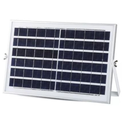 LED Dimbar utomhus sollampa LED/12W/3,2V 6000K IP65 + Fjärrstyrd
