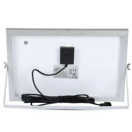 LED Dimbar utomhus sollampa LED/12W/3,2V 6000K IP65 + Fjärrstyrd