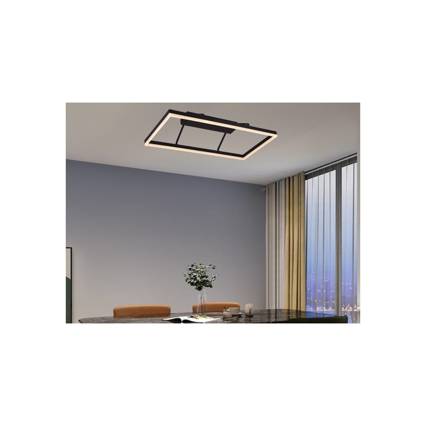 LED dimbar ytmonterad taklampa LED/55W/230V 3000-6500K + fjärrkontroll