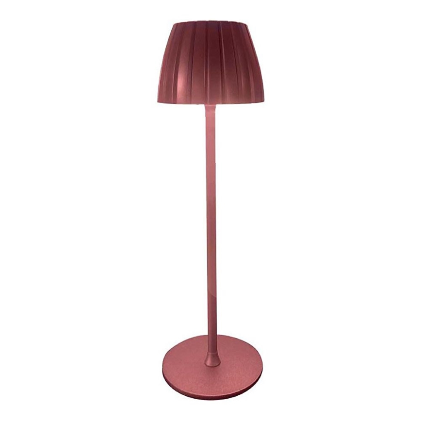 LED Dimbara uppladdningsbara touchbordslampa LED/2,7W/5V 3000/4000/6000K 1800 mAh brun