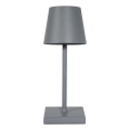 LED Dimbara uppladdningsbara touchbordslampa TABLO LED/3,5W/5V 5200mAh grå