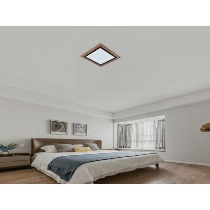 LED-dimbart takarmatur LED/35W/230V 3000–6500K + fjärrkontroll