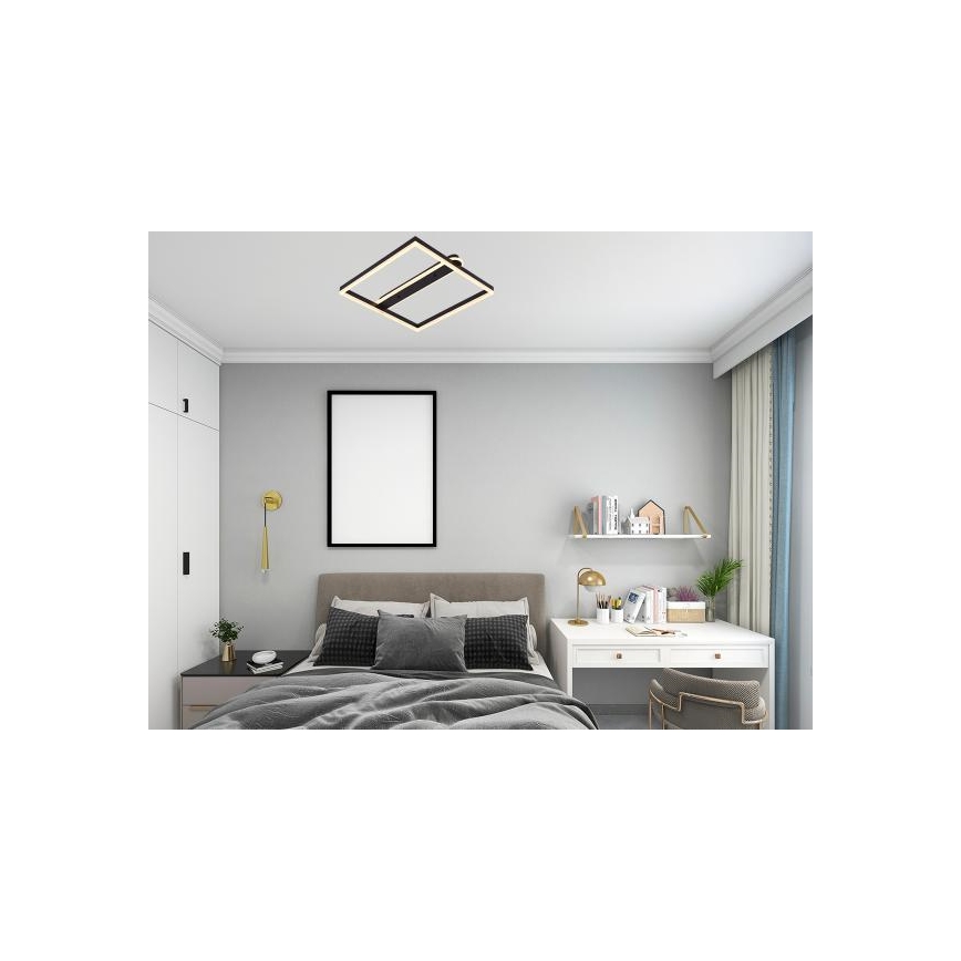 LED Dimbart takarmatur LED/60W/230V 3000-6500K + fjärrkontroll