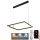 LED Dimbart taklampa LED/55W/230V 3000-6500K + fjärrkontroll