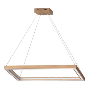 LED Dimbart taklampa LEGNO 2xLED/33W/230V ek