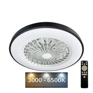 LED Dimbart taklampa med fläkt OPAL LED/48W/230V 3000-6500K + fjärrkontroll