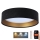 LED Dimbart taklampa SMART GALAXY LED/36W/230V Ø 55 cm 2700-6500K Wi-Fi Tuya svart/guld + fjärrkontroll