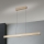 LED Dimbart taklampa TARA LED/44W/230V 2700/3800/4500/5700K guld