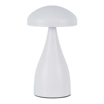 LED Dimbart uppladdningsbar touchbordslampa LED/1W/5V 3000-6000K 1800 mAh vit