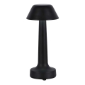 LED Dimbart uppladdningsbart pekbordslampa LED/1W/5V 3000-6000K 1800 mAh svart