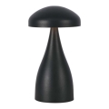 LED Dimbart uppladdningsbart touchbordslampa LED/1W/5V 3000-6000K 1800 mAh svart